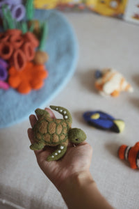 Felt Coral Reef Fish Toys Set