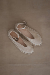 Crepeline Artisanal Pumps 10/25 - Light Camel