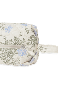 Satin Quilted Toiletry Bag - Medium