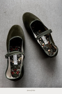 Boheme Velvet Verde Olivia