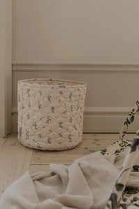 Satin Quilted Basket - 2 pack