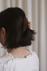 Hair Jaw - Orange Tan