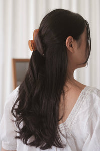 Hair Jaw - Orange Tan