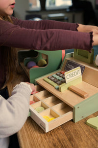 Dantoy WOOD Cash Register