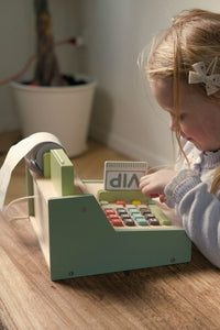 Dantoy WOOD Cash Register