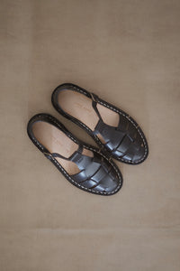 Classic Artisanal Sandals 10/01 - Black