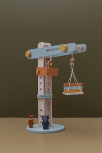 Wooden Construction Crane