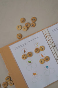 Alphabet Coins with Activity Sheets