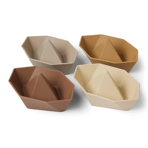 Asger Silicone Boat - 4 Pack