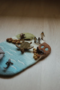 Sea, Beach and Rockpool Play Mat Playscape