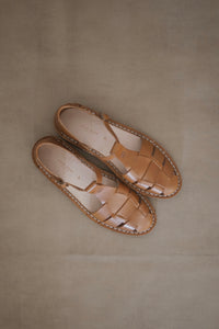 Classic Artisanal Sandals 10/01 - Tobacco