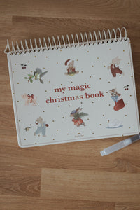 [AS IS] Konges Sløjd Magic Water Book - Christmas Red