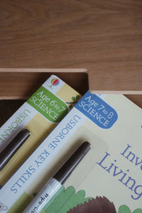 Usborne Key Skills Wipe-Clean Book Series
