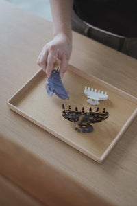 [AS IS] Turtle Story Hair Jaw Large - Tokyo Dark