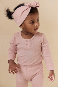 Organic Cotton Modal Long Sleeve Bodysuit