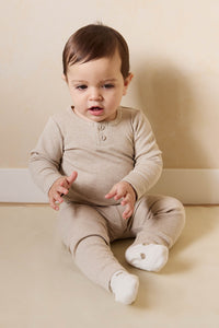 Organic Cotton Modal Long Sleeve Bodysuit