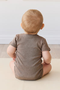 Organic Cotton Modal Darcy Rib Tee Bodysuit