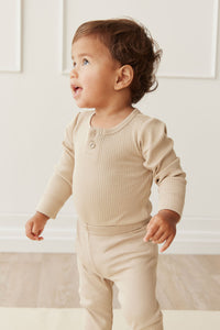 Organic Cotton Modal Long Sleeve Bodysuit