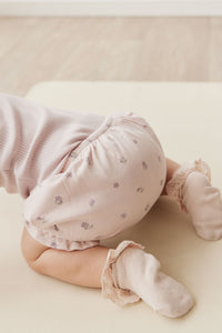 Organic Cotton Frill Bloomer