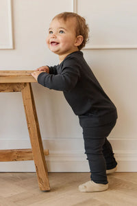 Organic Cotton Modal Long Sleeve Henley