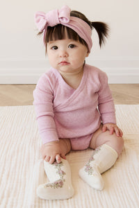 Tasha Floral Jacquard Sock
