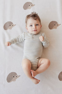 Organic Cotton Modal Long Sleeve Bodysuit