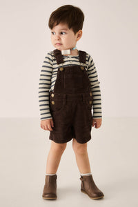 Casey Cord Short Overall