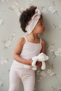 Organic Cotton Fine Rib Singlet