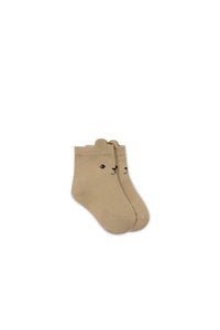 George Bear Ankle Sock (2-4Y)