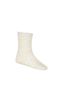 Scallop Weave Knee High Sock