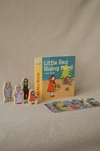 Little Red Riding Hood Wooden Characters