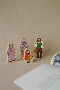 Little Red Riding Hood Wooden Characters