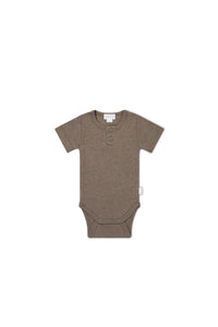 Organic Cotton Modal Darcy Rib Tee Bodysuit