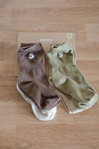 [AS IS] Stuckies Sock Bundle - Set of 4 (3-4Y)