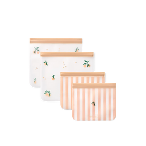 Rebus Reusable Food Bags - 4 Pack