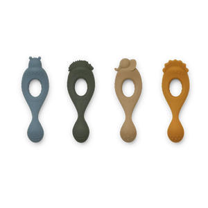 Liva Silicone Spoon - 4 Pack