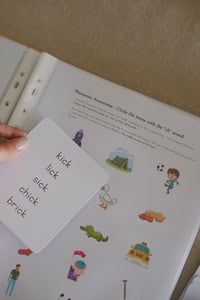 Basic Phonics Activity Sheets with Coins