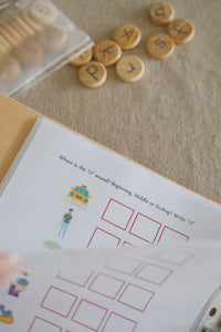 Basic Phonics Activity Sheets with Coins