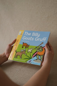 The Billy Goats Gruff Wooden Characters