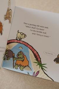 The Billy Goats Gruff Wooden Characters