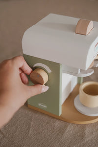 Dantoy WOOD Coffee Machine - 13 Parts