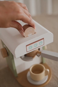 Dantoy WOOD Coffee Machine - 13 Parts