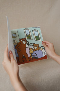 Goldilocks and the Three Bears Wooden Characters