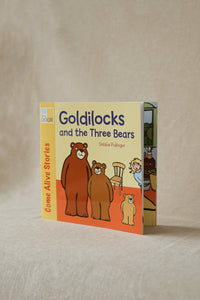 Goldilocks and the Three Bears Wooden Characters