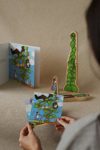 Jack and the Beanstalk Wooden Characters