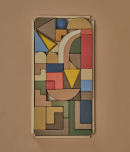 [PREORDER] Blue Over Multicolored Big Building Blocks