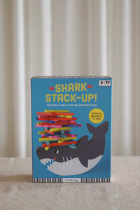 Shark Stack-Up! Wooden Balancing Game