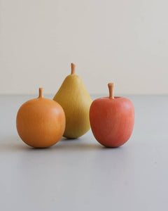 Handmade Wooden Fruit Set