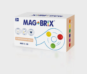 MAGBRIX® 12 Replacement Wooden Balls