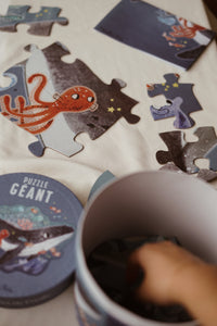 Les Aventures de Paulie Whale Giant Puzzle 36 Pcs